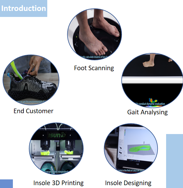 3D Printing Customized Insoles System