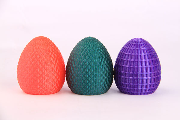 ePLA-Camaleón modelo impreso huevo de dragón
